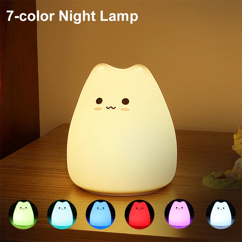 Cartoon Cat Nightlight