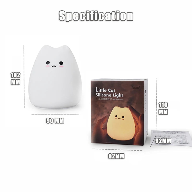 Cartoon Cat Nightlight