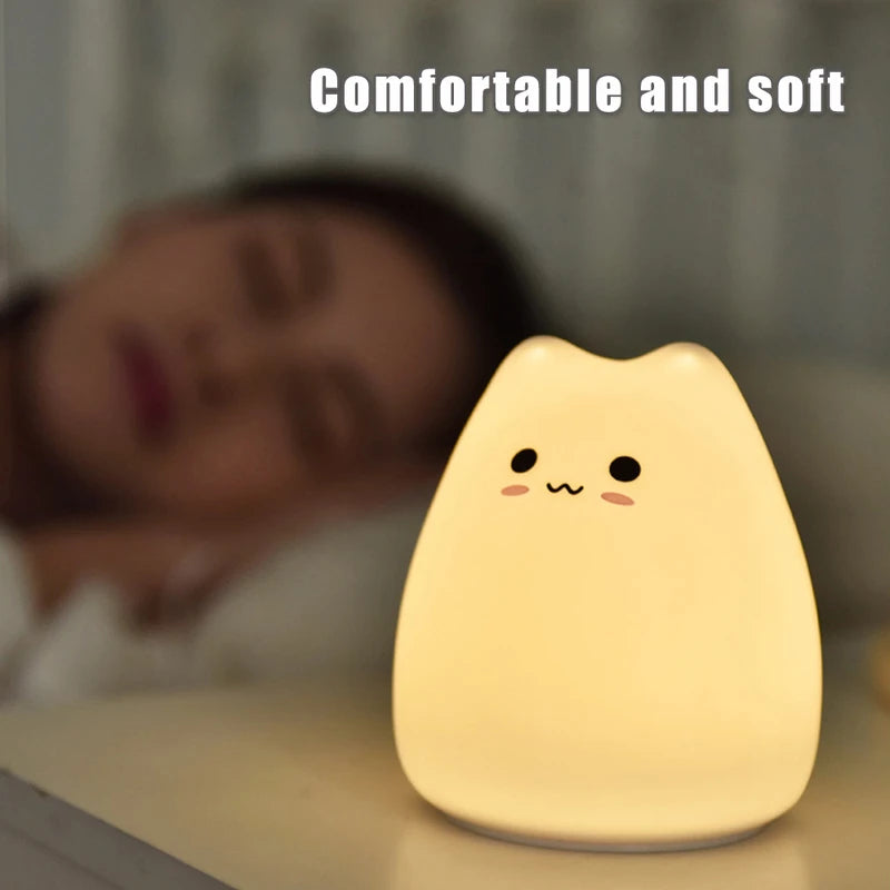 Cartoon Cat Nightlight